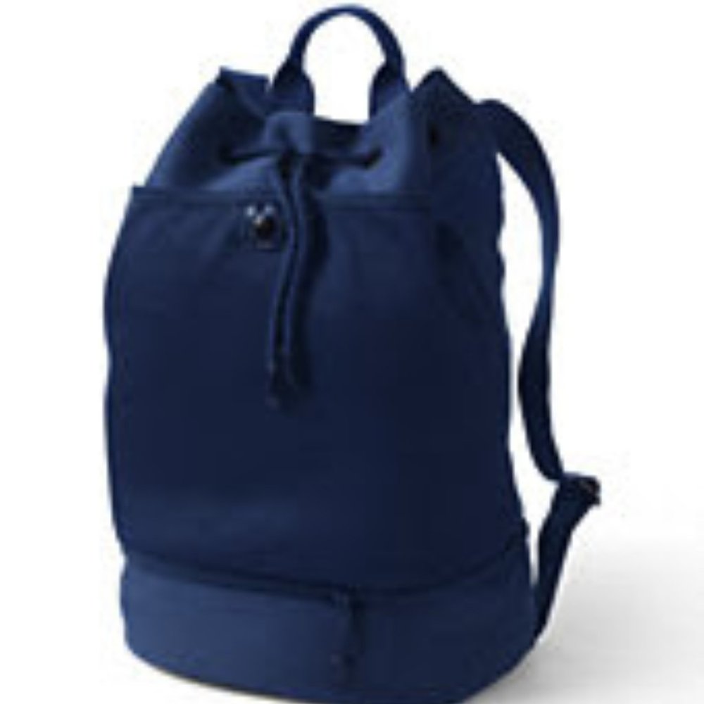 Lands End Neoprene Beach Backpack